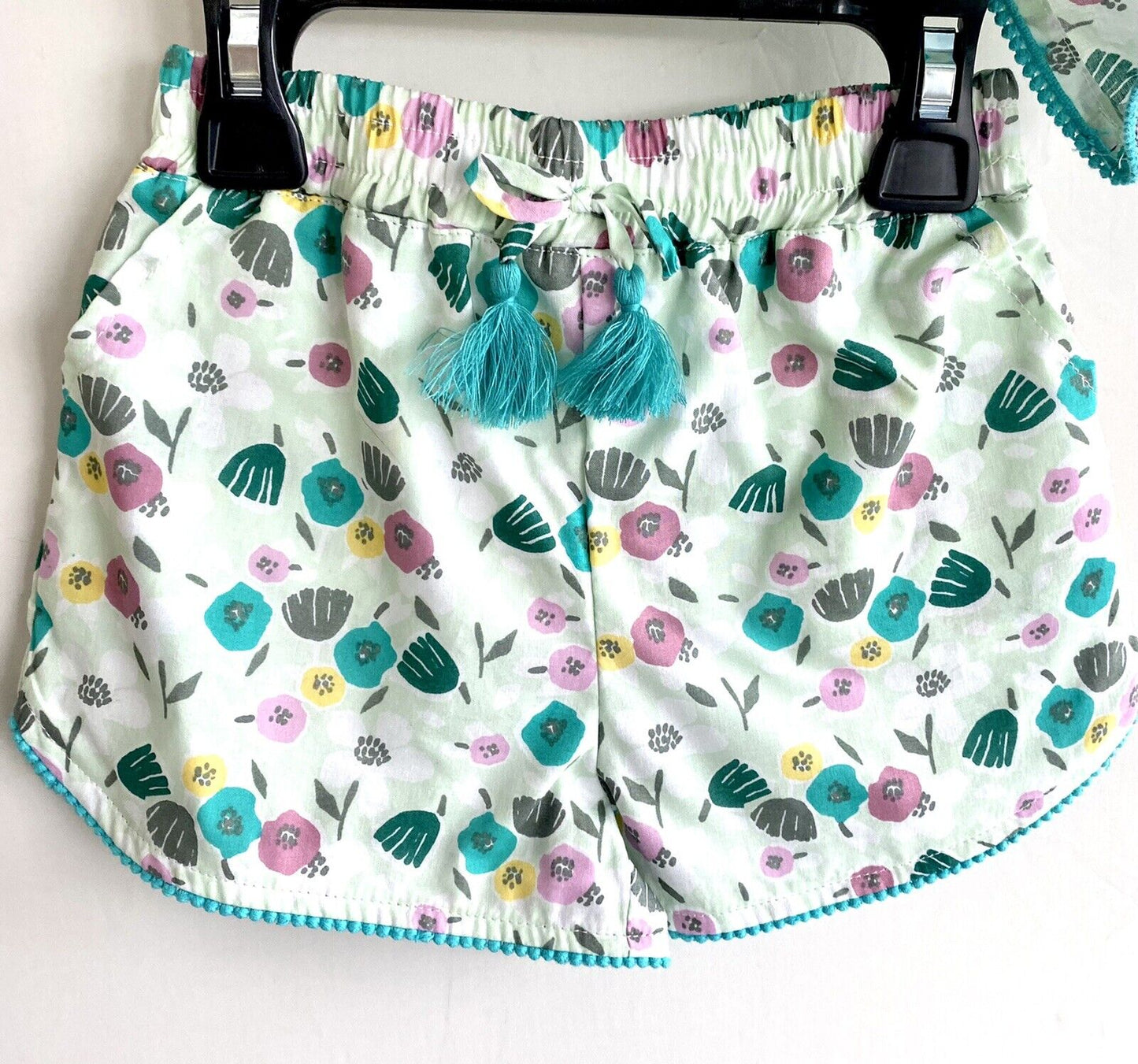 Peek Matissi 2 Pc Top And Shorts. Pom Pom Detail 18-24 M Retail $44 Price $30