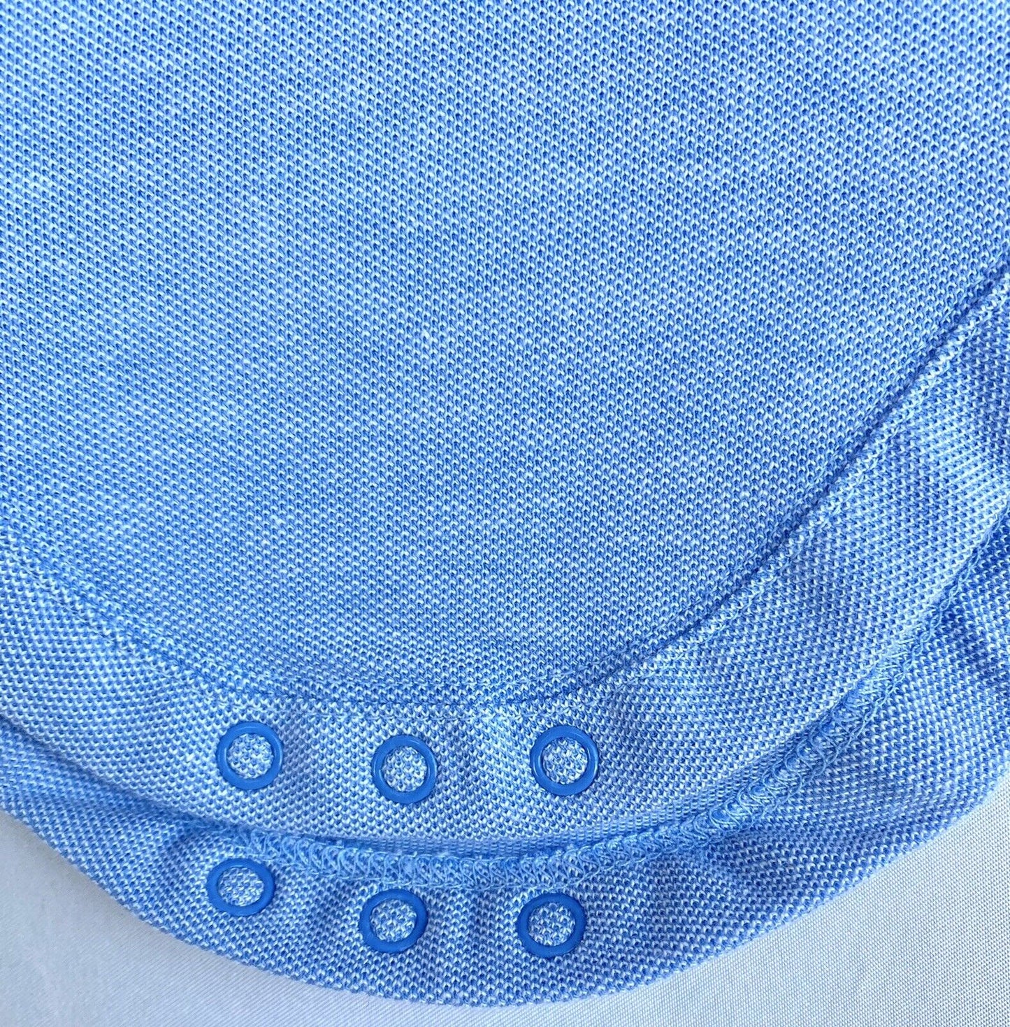 Janie And Jack Embroidered Bunny Pique Polo Bodysuit 0-3 M Price $26 NEW Blue