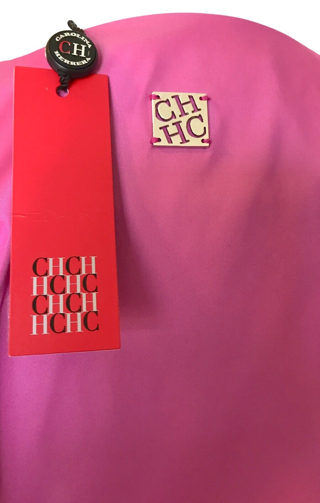 Carolina Herrera Pink Wrap Coat Retails $1,145 NWT Price $299 Size XXS
