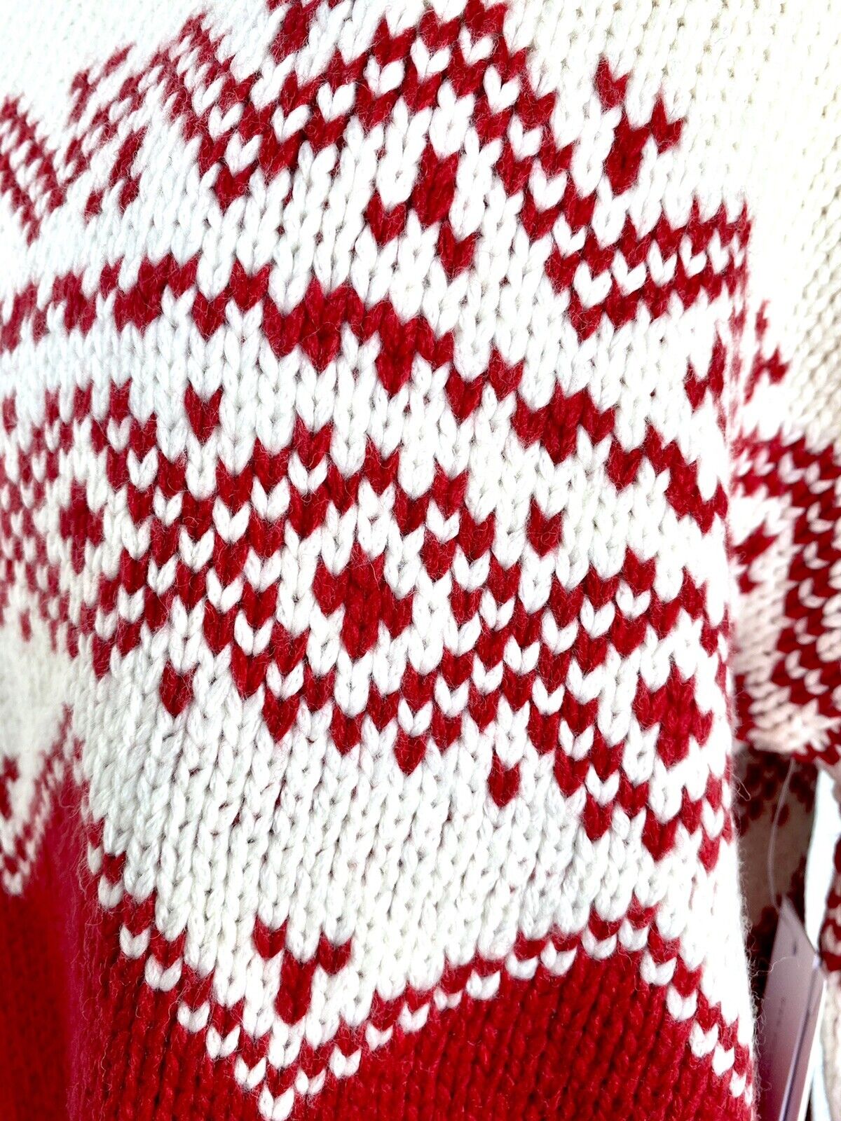 VELVET Graham & Spencer Fairisle Style Sweater Retail $198 Price $68 XS Wool Mix