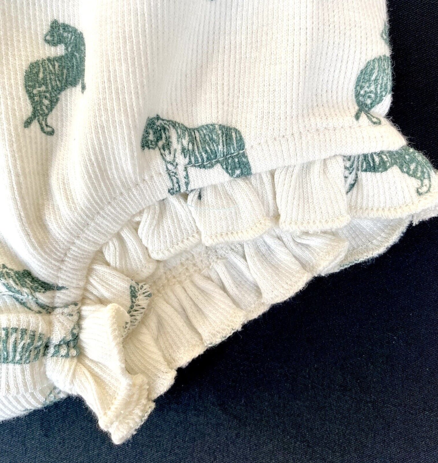 Kate Quinn Organic Cotton Top & Bloomer Set Tiger Retail $42 Price $29 12-18M