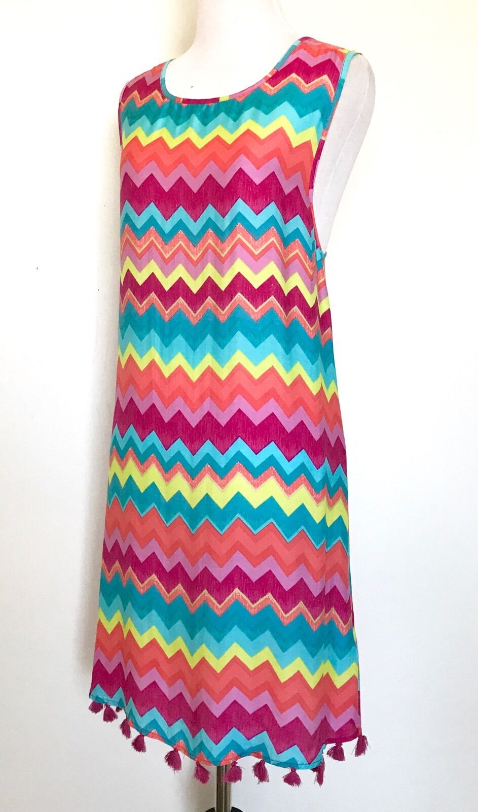 Seafolly Silk Mix  Swim Cover Up Dress NWT Retails $132 Price $39 XS