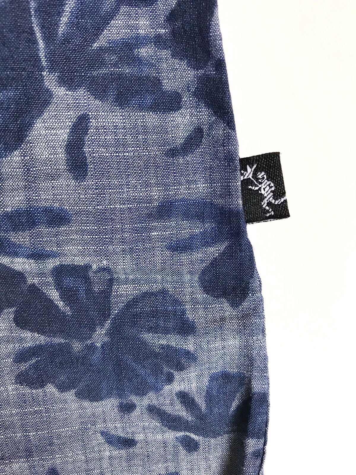 Civil Society Blue Leaf SS Shirt. Retail $65 Price $29 NWT Size M