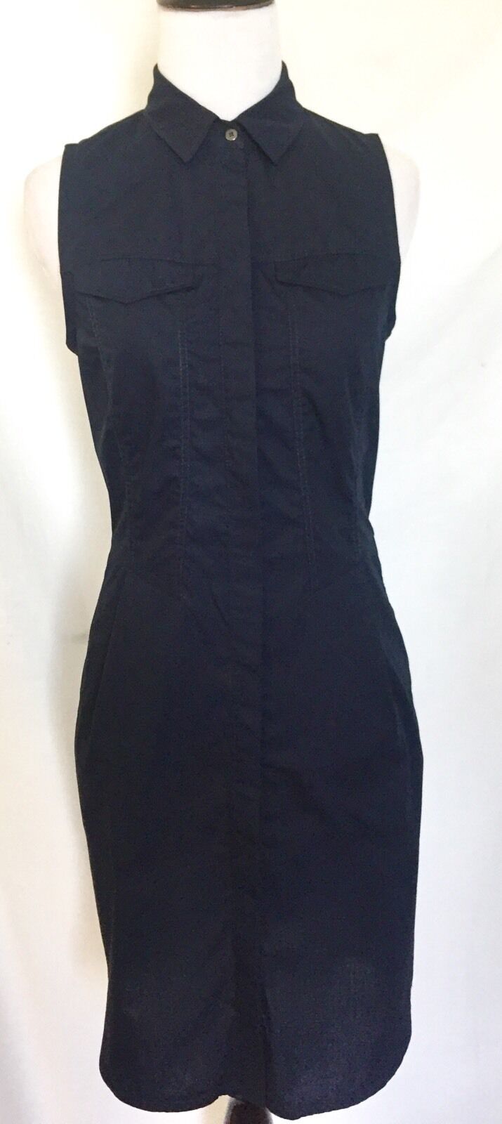 AllSaints Aimee Deep Ink Blue Dress. Retails $178 Price $79 All Saints Size 2