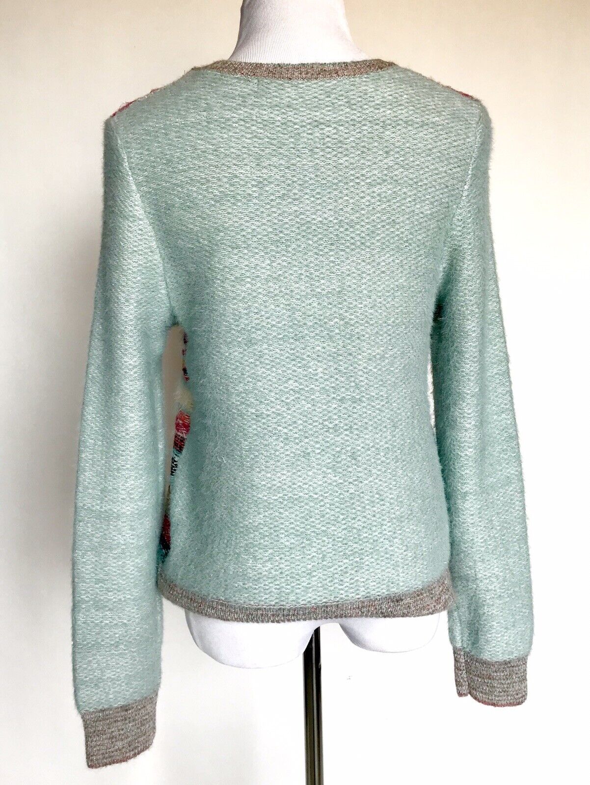 anthropologie knitted knotted Stripe sweater. Retail $148 Price $69 Size M NWT
