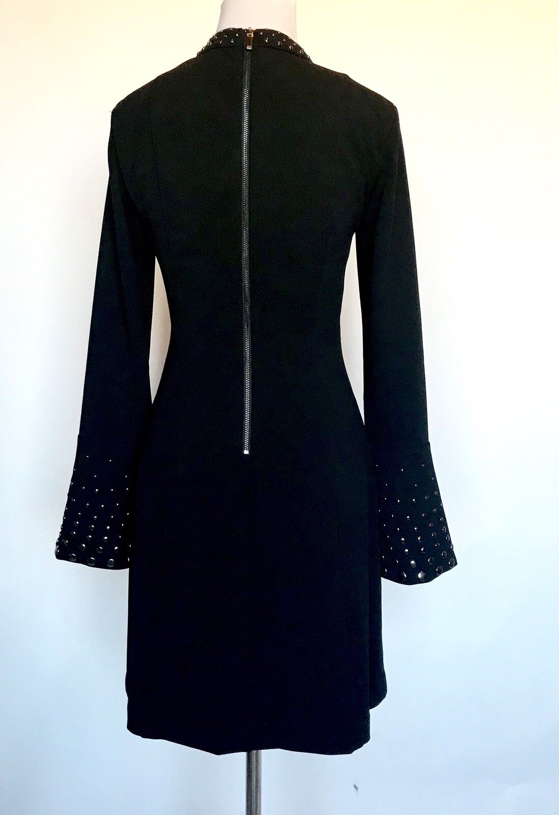Rachel Roy Black Embellished Stud Dress . NWT Retails $159 Price $69 Size 2