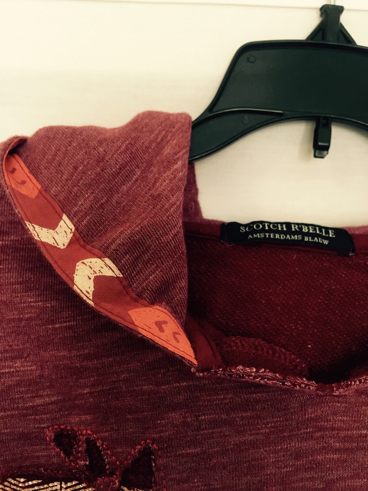Scotch R'Belle Light Burgundy SweatShirt.NWT Age 10 Retail $99 Price $39