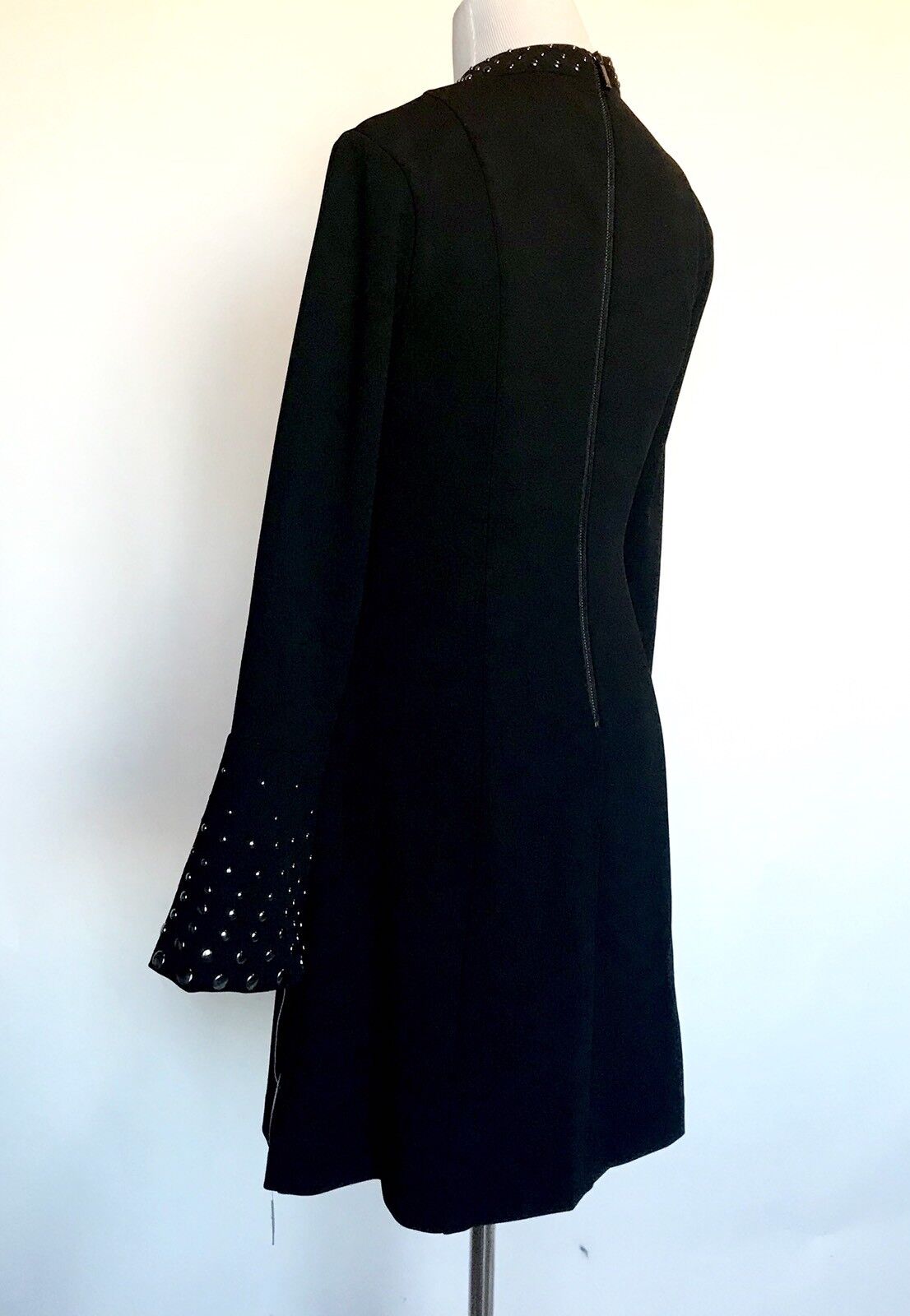 Rachel Roy Black Embellished Stud Dress . NWT Retails $159 Price $69 Size 2
