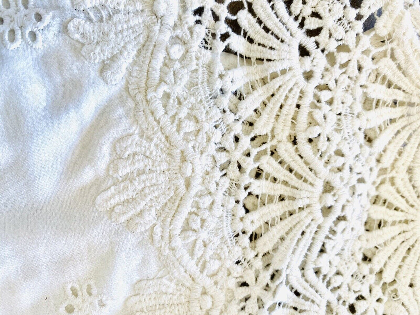 Sundance Catalogue Imperial Eyelet Ivory Dress Retails $148 Price $69 Size S NWT