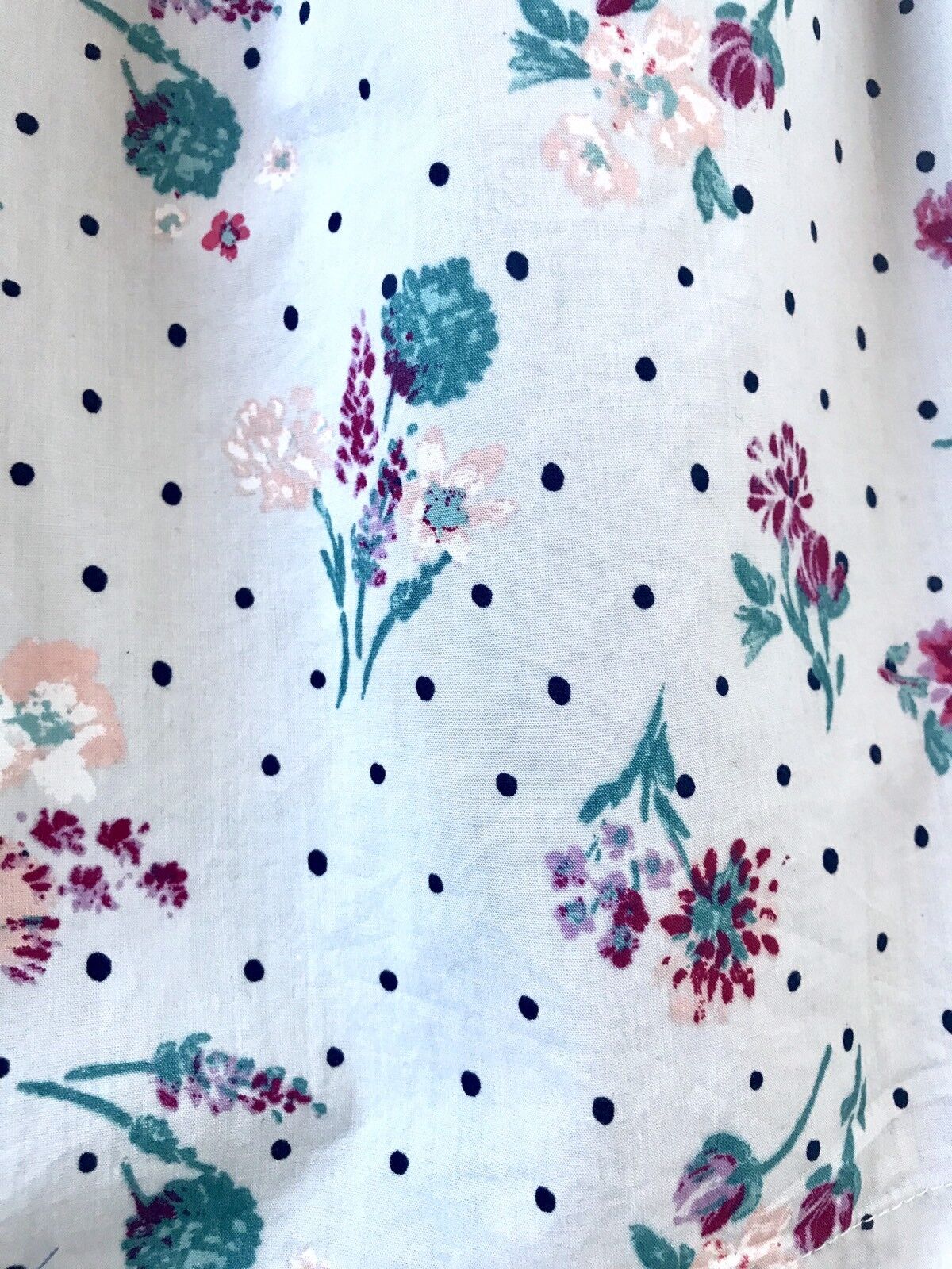 NEW Ruby & Bloom Grey Polka Dot Floral Smocked Dress. Retail $45 Price $29 Age 5