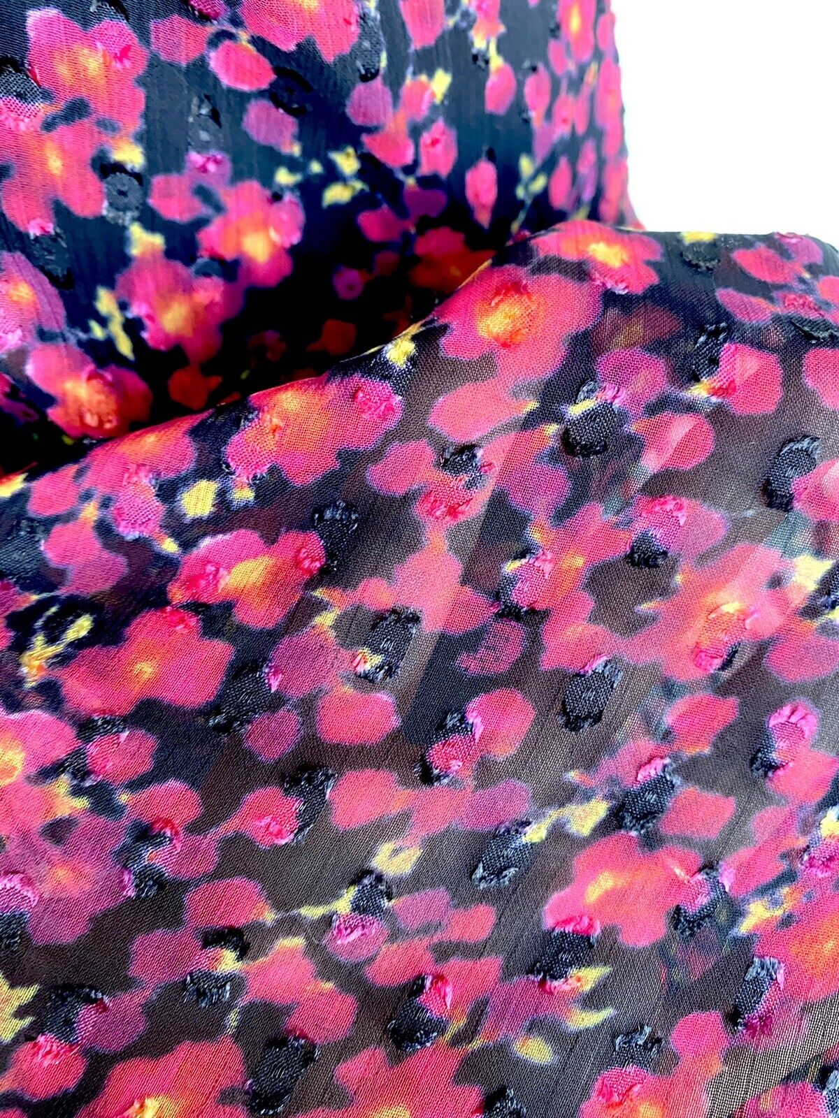 Allsaints Aldine Cheri Blossom Chiffon Dress NWT Size 2 Retail $260 Price $130