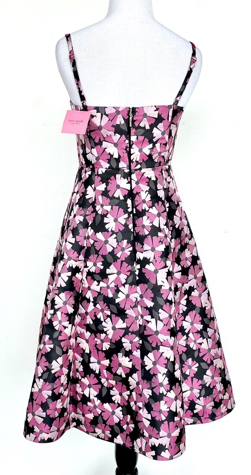Kate Spade Metallic Pink Jacquard Dress. Retail $448 Price $165 Size 00 (XXS)