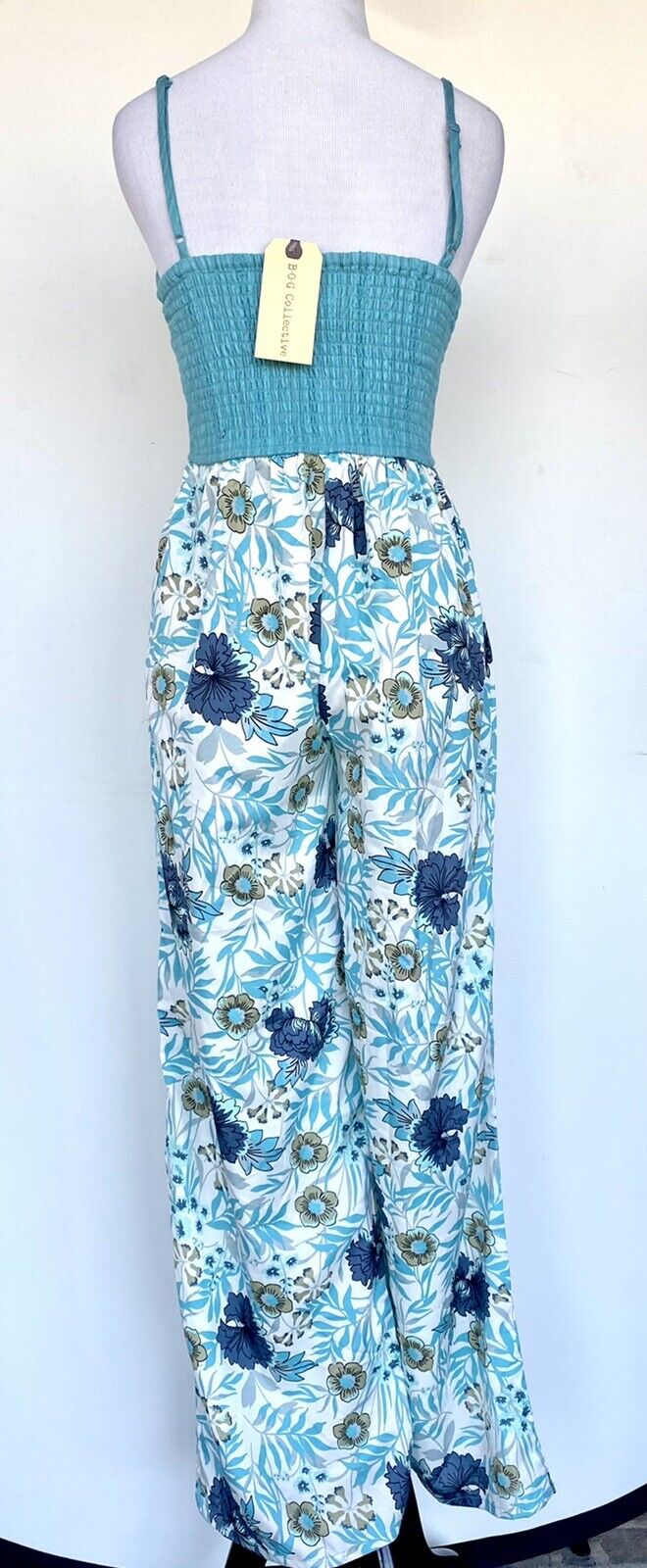 B.O.G collective vintage style bustier Jumpsuit Retails $89 Price $68 NWT XS