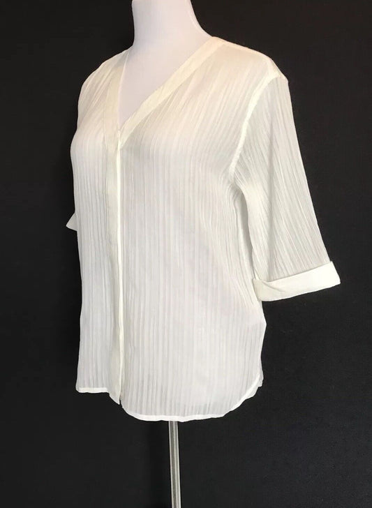 AllSaints  Wairyn Chalk Blouse. NWT Retail $215 Price $78 Size 4 All Saints