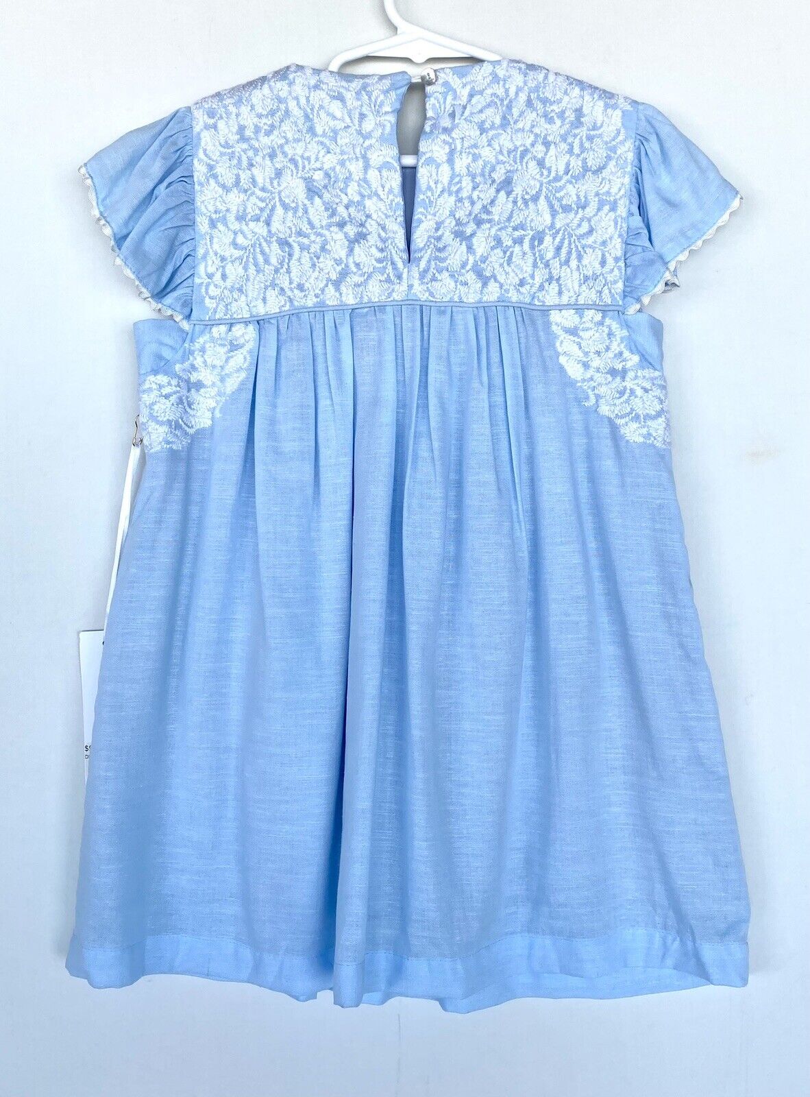 J Marie embroidered Mary Dress 3T Retail $92 Price $49 Linen Mix