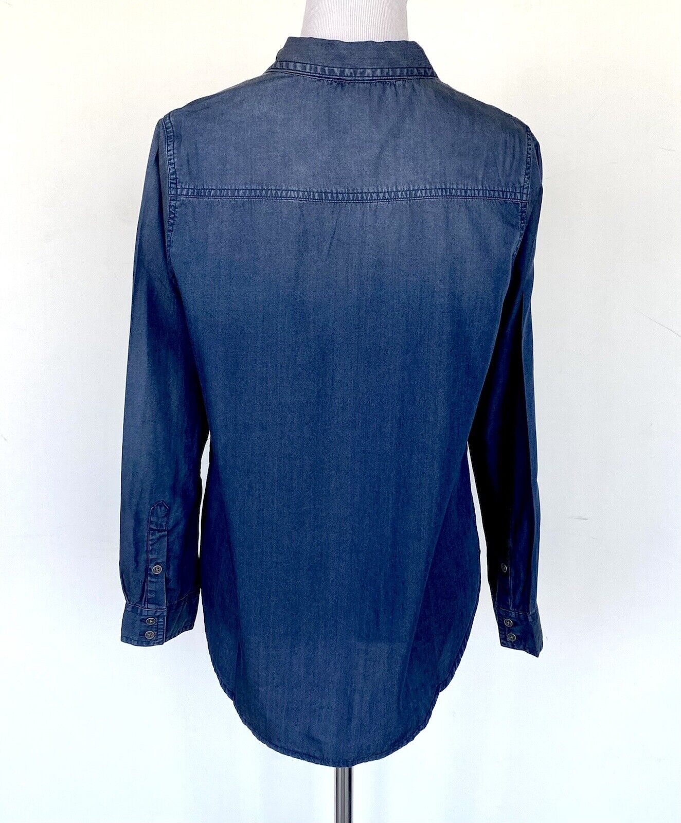 Sundance Larkes Tune Chambray LS Blouse. Retails $118 Price $49 NWT Size PXS