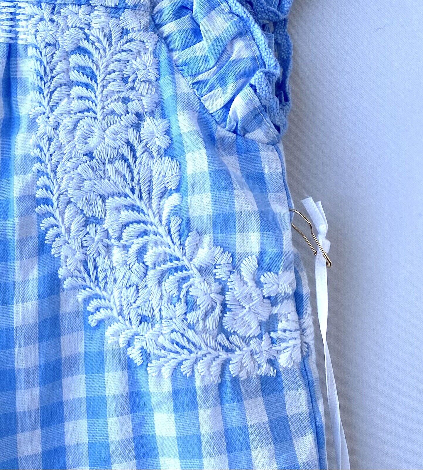 J Marie embroidered Juniper Set 2T Retail $136 Price $49 Blouse Skort