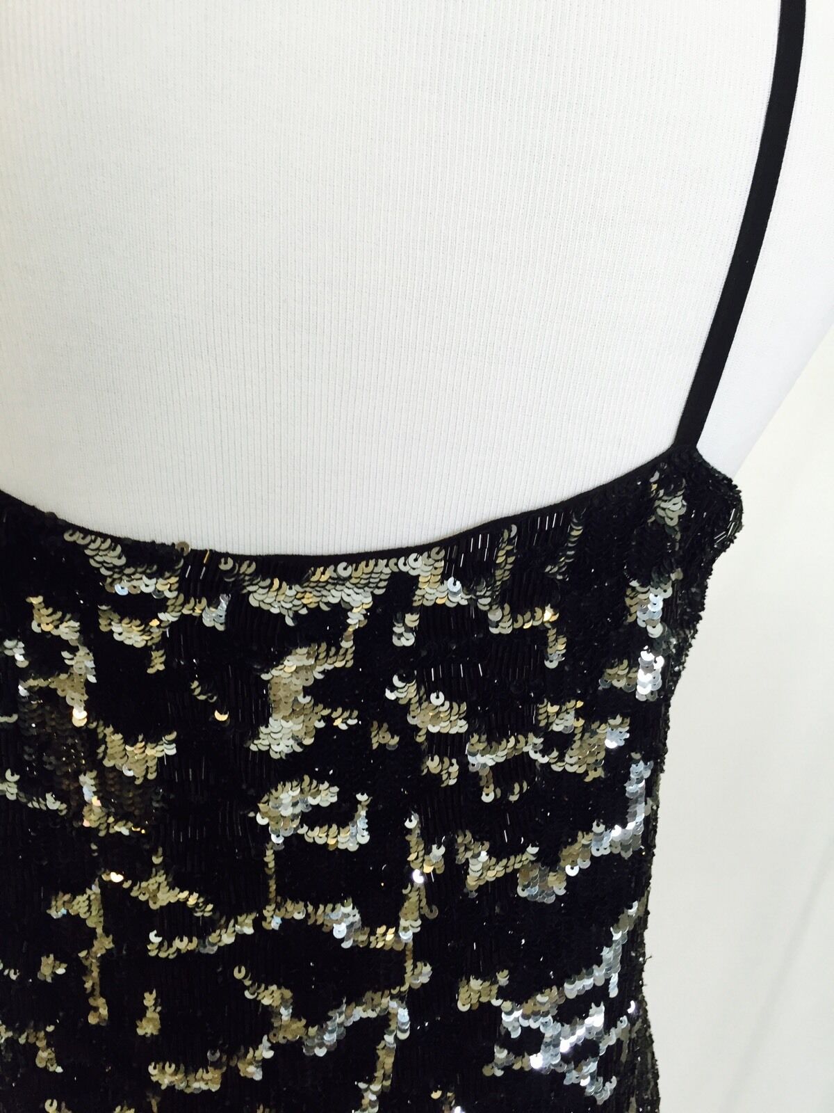 AllSaints Massi Sequin Formal/prom/ Black Dress. Sz 6 NWT Retail $540 Price $185