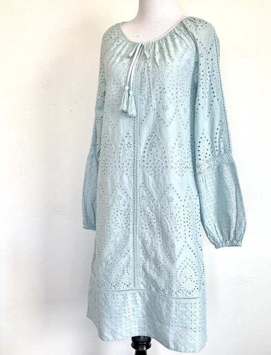 Sundance Coastland Embroidered Eyelet Dress Retails $148 Price $52 Size XS NWT