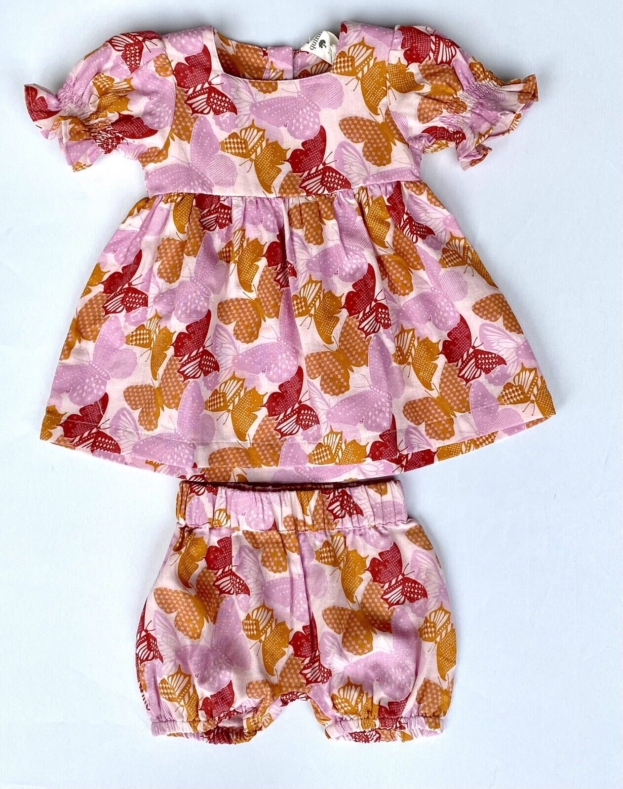 Kate Quinn Organic Cotton Dress & Bloomers Retail $54 Price $39 0-3 M