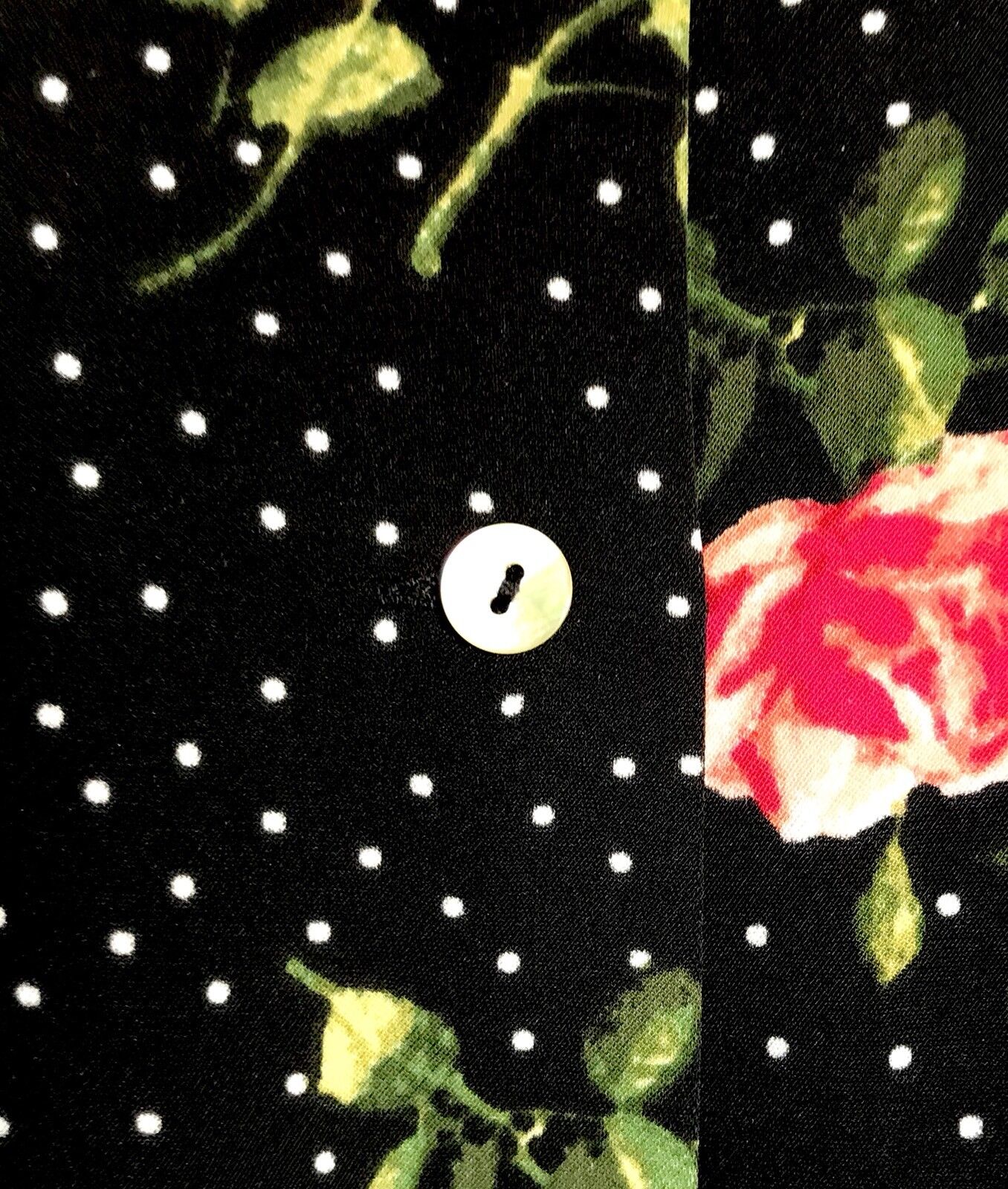 Catherine Malandrino Mini Dot Roses Top . NWT Size S Retail $68 Price $34