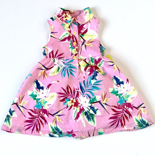 Penelope Mack Floral Sleeveless Dress &  Panties Retails $24 Price $16 24M NWT