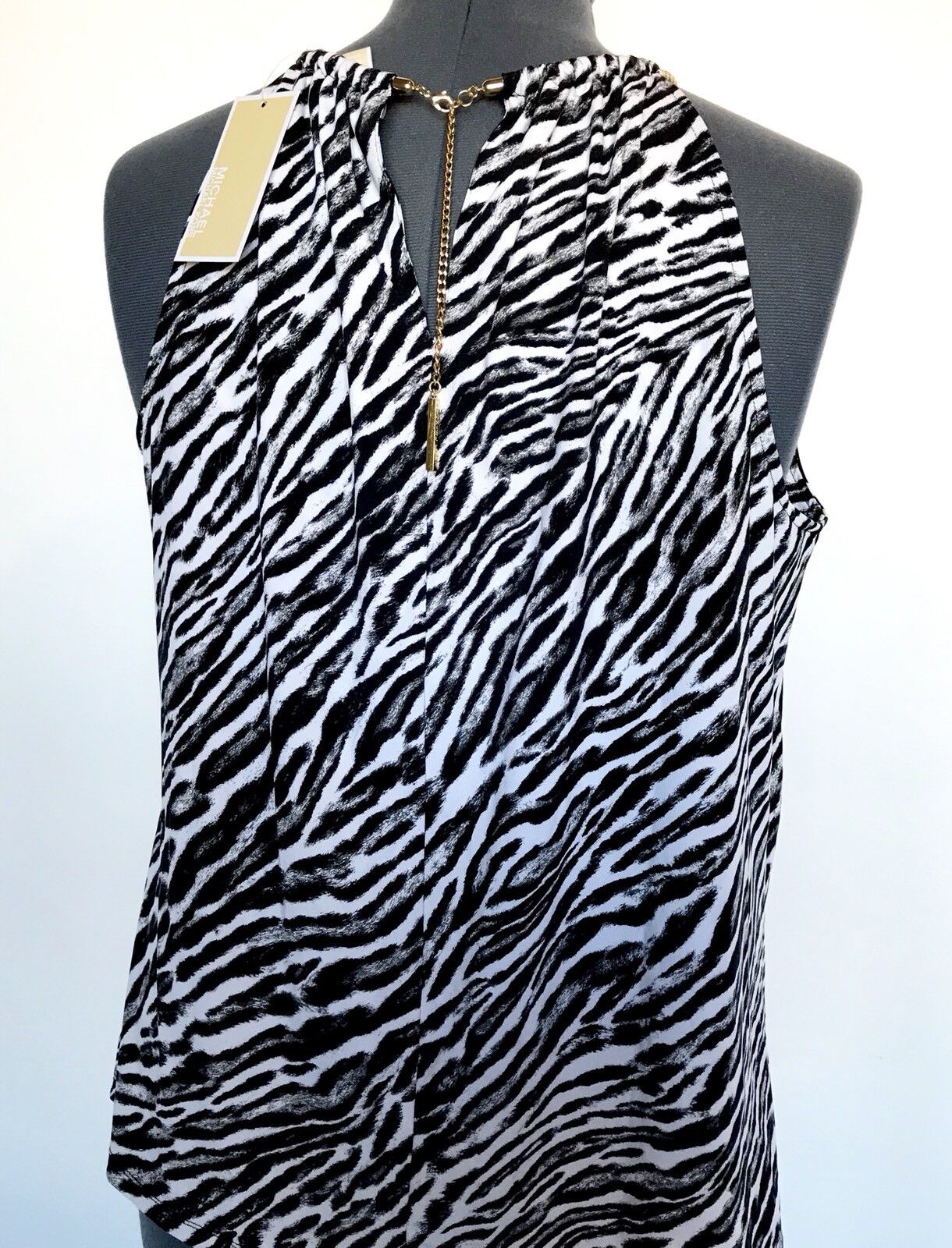 Michael Kors Animal Print Top NWT Retails $99.50 Price $$46 Size XL