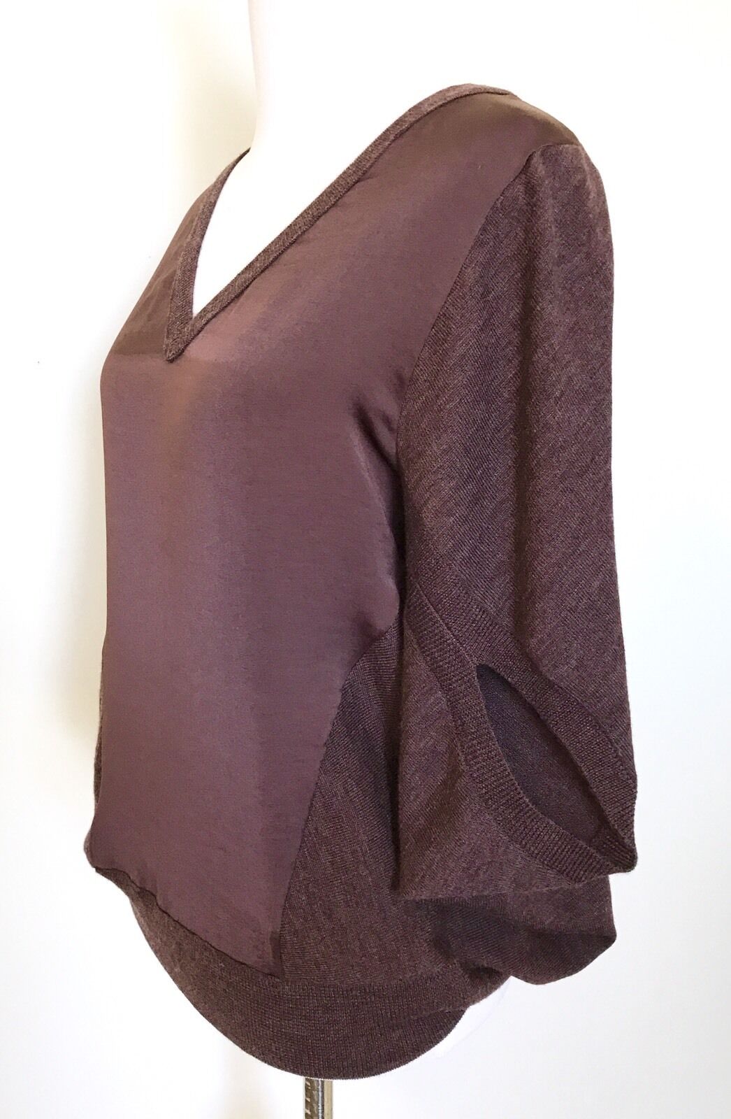 AllSaints Elwar Panel Merino Jumper NWT Retail $195 Price $89 Size S All Saints