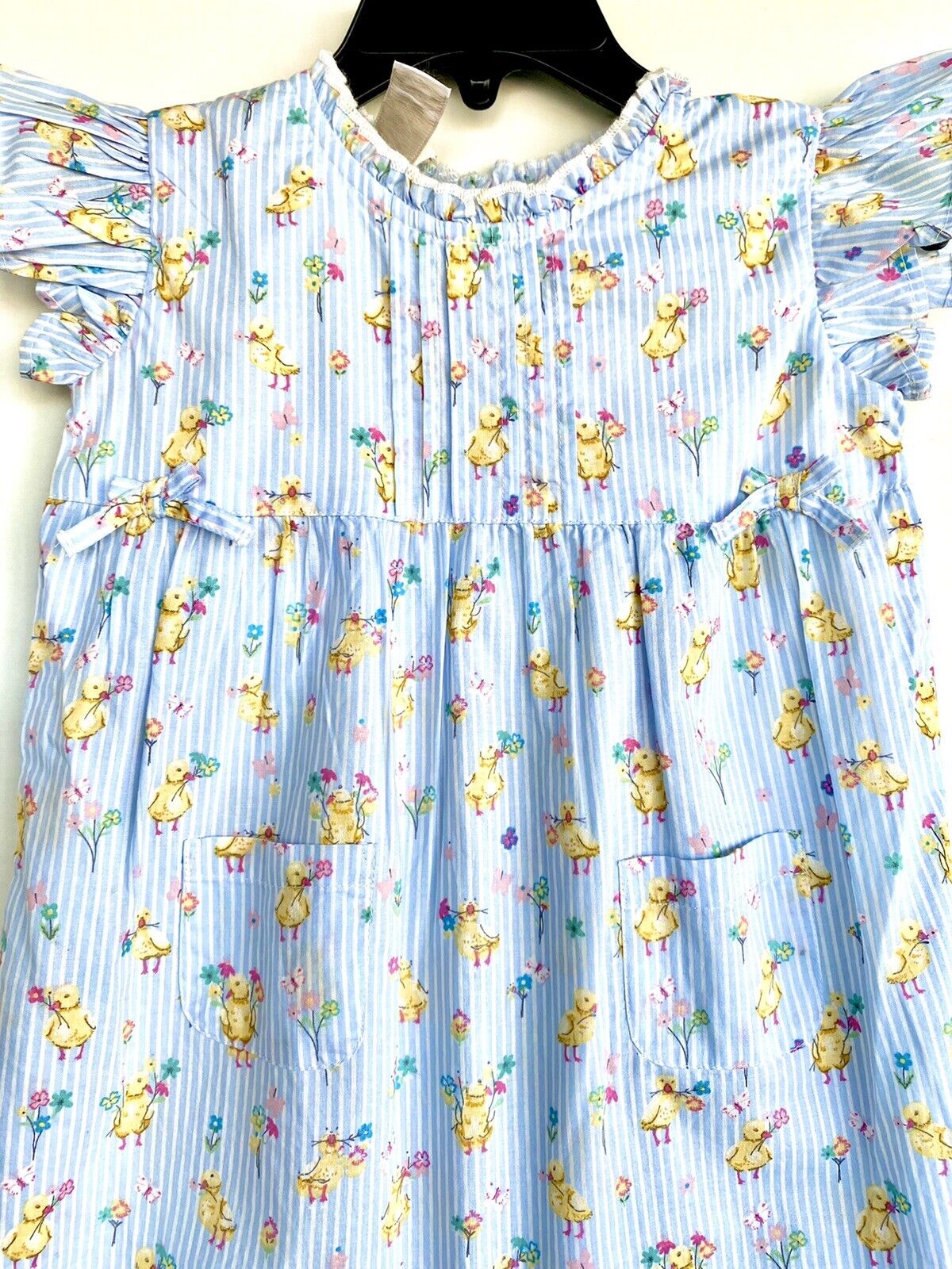 Monsoon London Chick Blue Stripe Romper 12-18 M Price $35