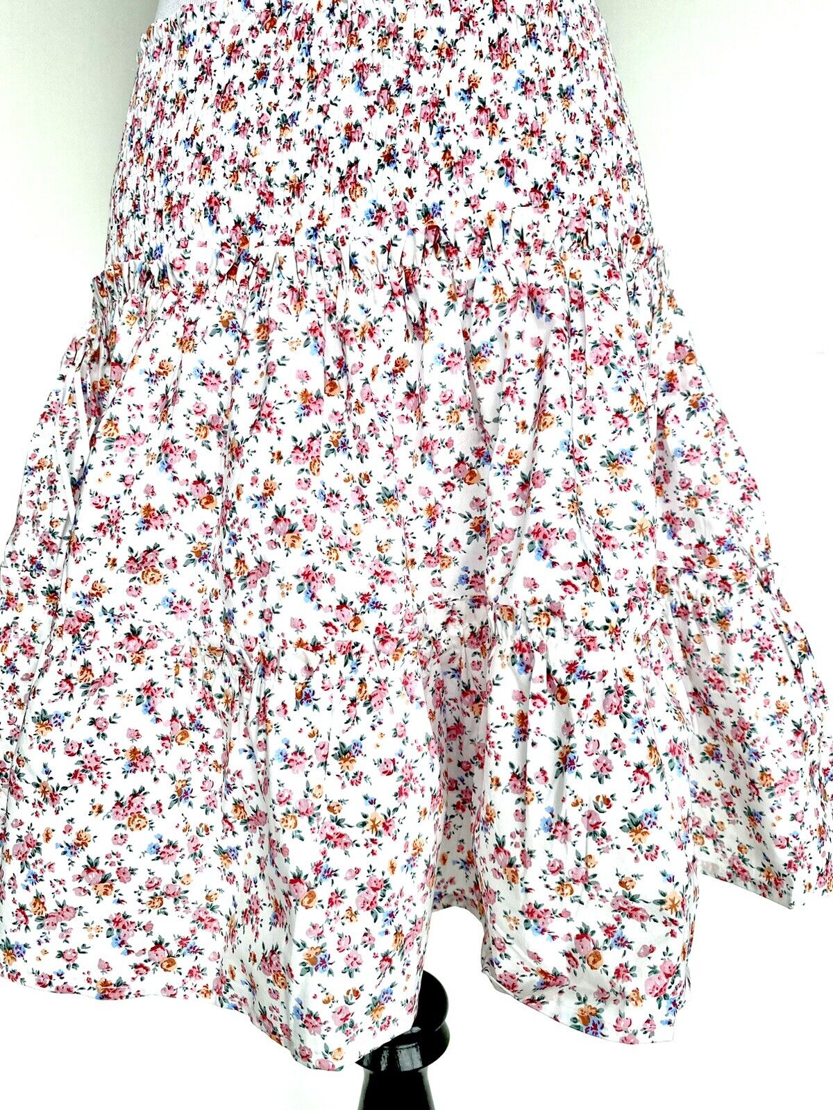 J Marie The Rosalee Skort size Medium Retail $70 Price $49 NWT smocked tiered