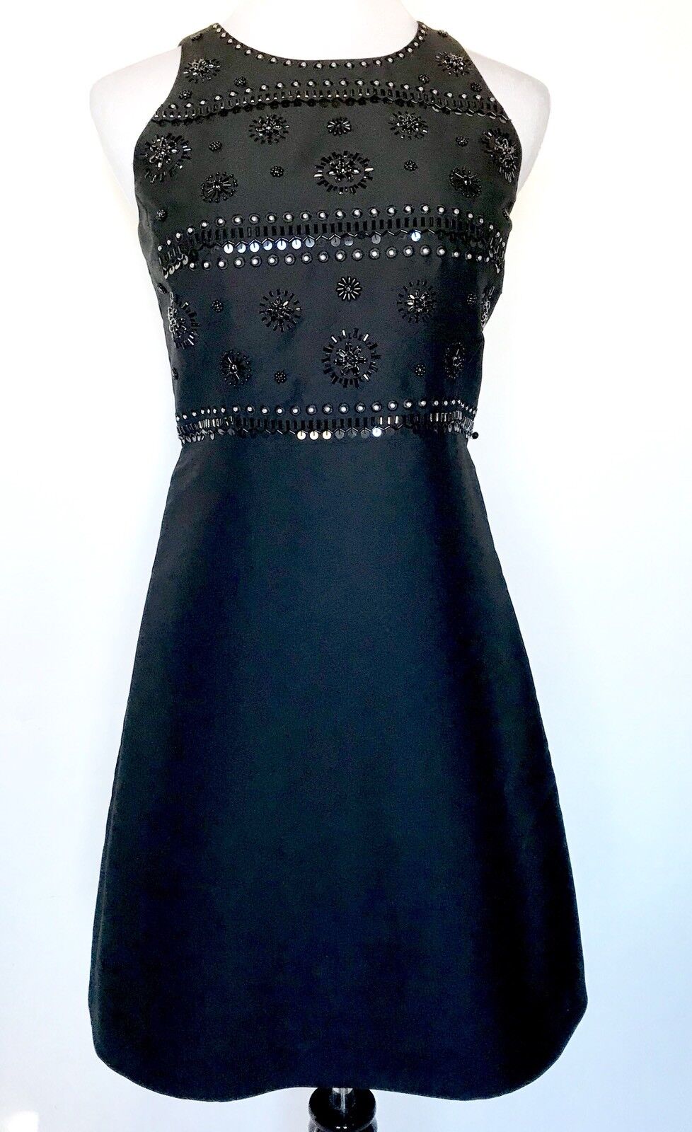 Kate Spade Black Sequin Formal Dress. NWT Retail $498 Price $265 Size 6