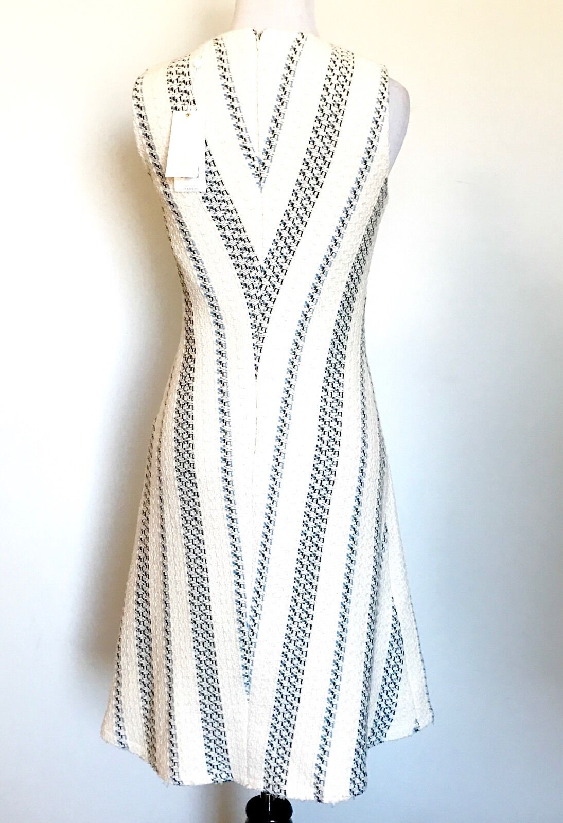 Tory Burch Cream Woven Stacey Dress. NWT Retail $425  Price $190 Size 0