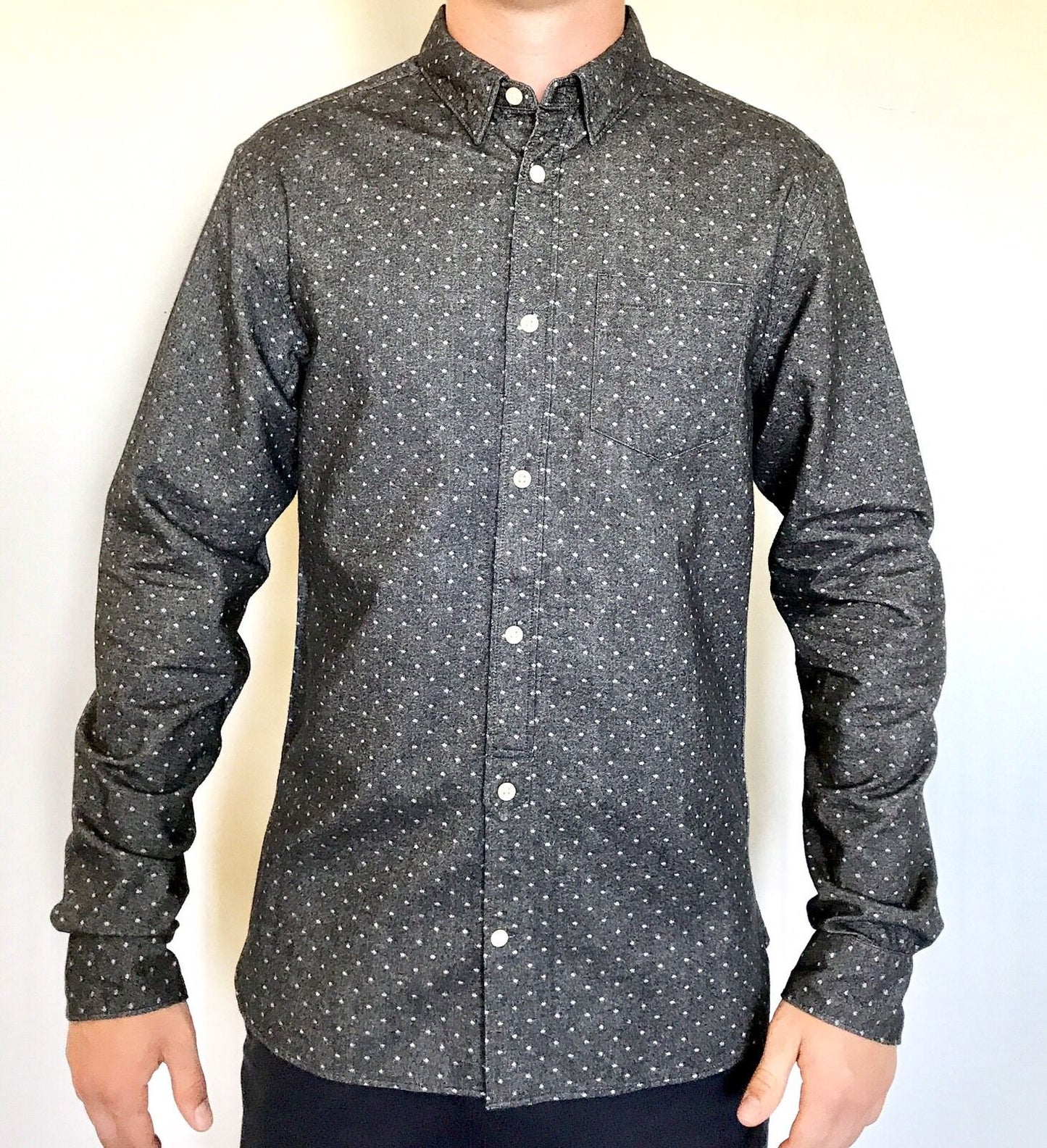 AllSaints Cresco  Spot LS Shirt  Retail $178 NWT Price $78 All Saints S
