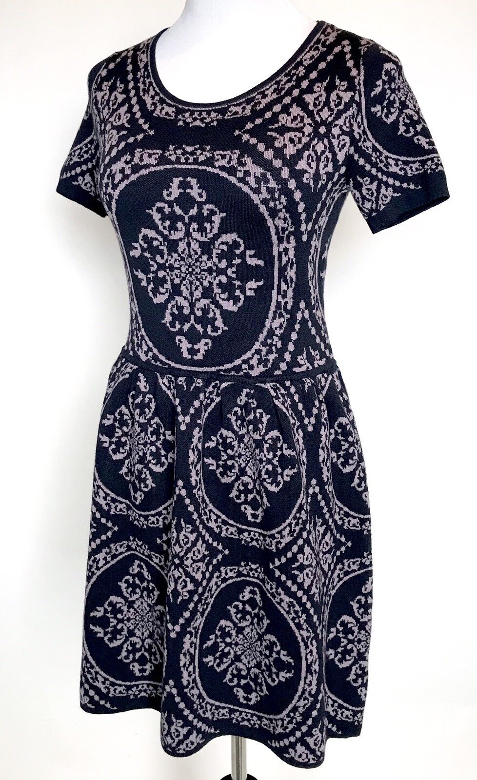 Romeo + Juliet Couture Blue Lilac Knit Dress NWT Retail $175 Price $45 Size M