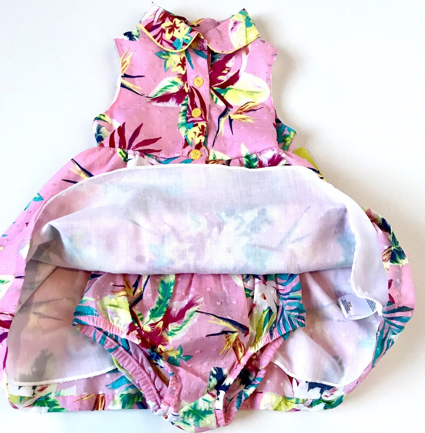 Penelope Mack Floral Sleeveless Dress &  Panties Retails $24 Price $16 18 M NWT