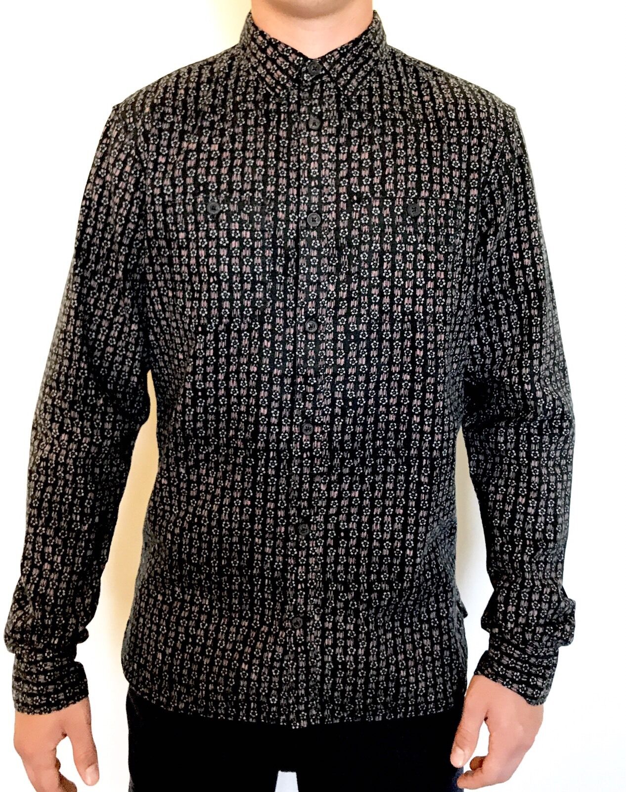 AllSaints indiola LS Shirt  Retail $178 NWT Price $78 All Saints XS