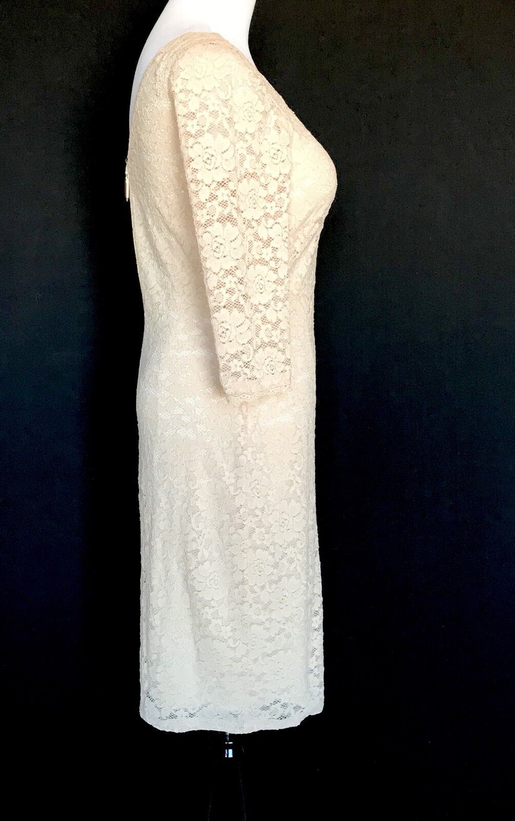 Eliza J Nude Lace Dress NWT Retails $128 Price $68 Size 4