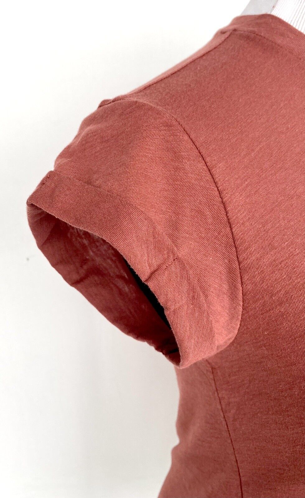 AllSaints Anna Tee Oxblood Red NWT Retail $52 Price $42 Size 0