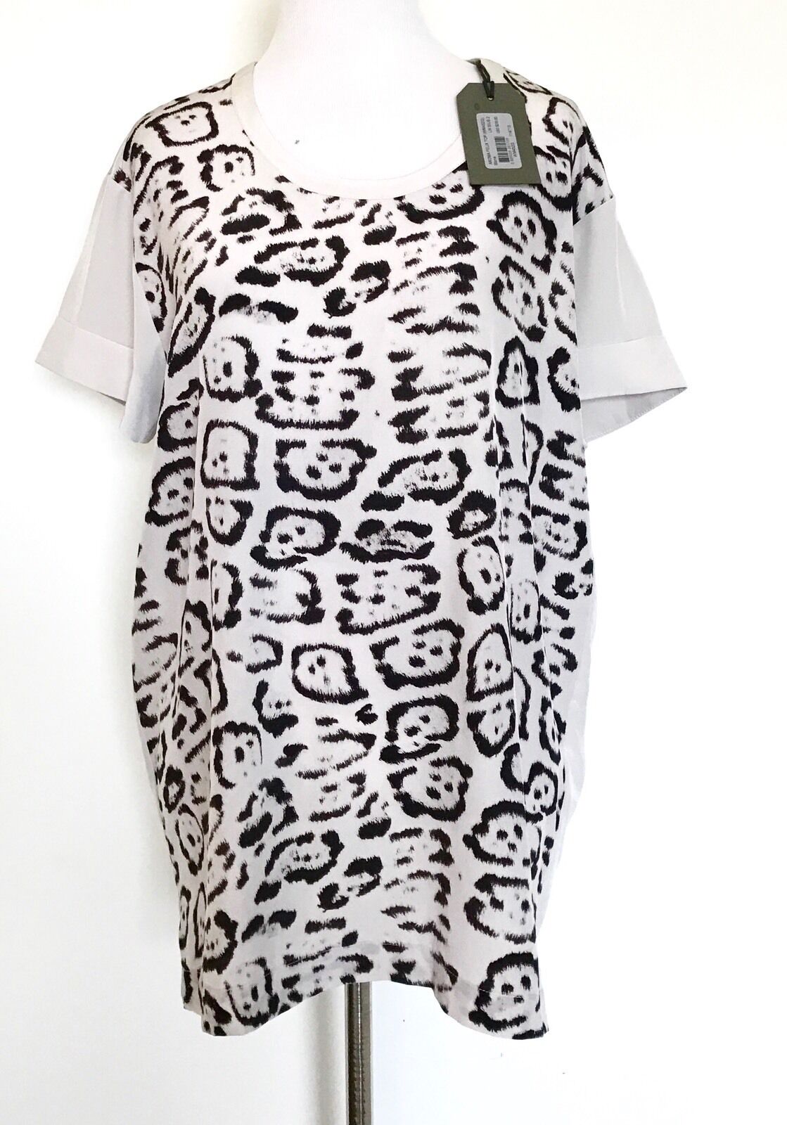 AllSaints Silk Aroma Felix Top NWT Retail $230 Price $89 Size 2 All Saints