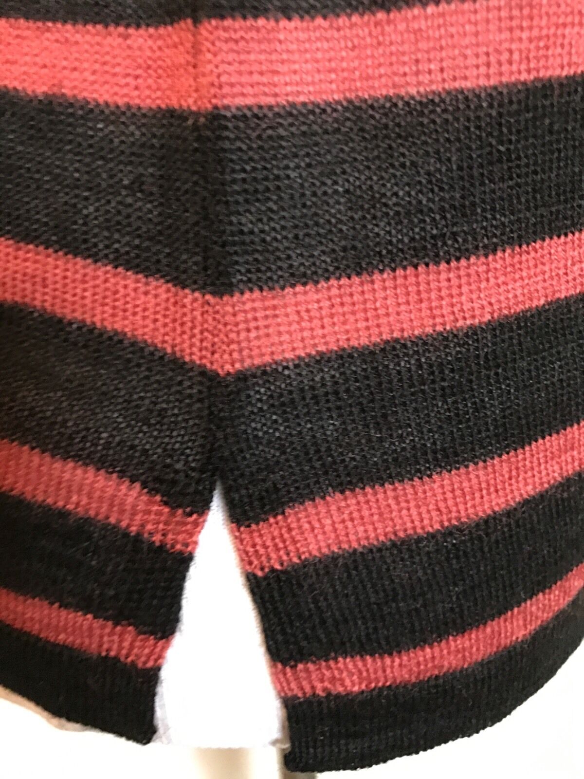 Scotch & Soda Black Stripe Sweater & Necklace  NWT Retail $109 Price $50 Sz XS