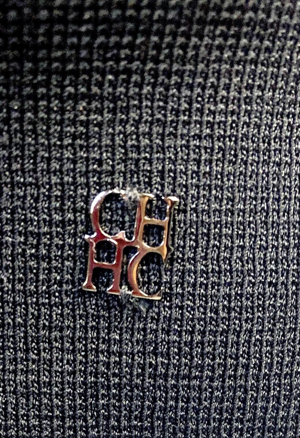 Carolina Herrera Diamanté Bead Keyhole Back Top NWT Retail $315 Price $194 XS