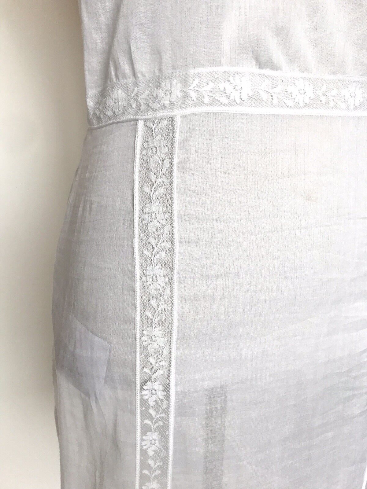 Prada 100% Authentic Lace Slip Dress NWT Sz IT 38 US 2 Retail $2410 Price $595