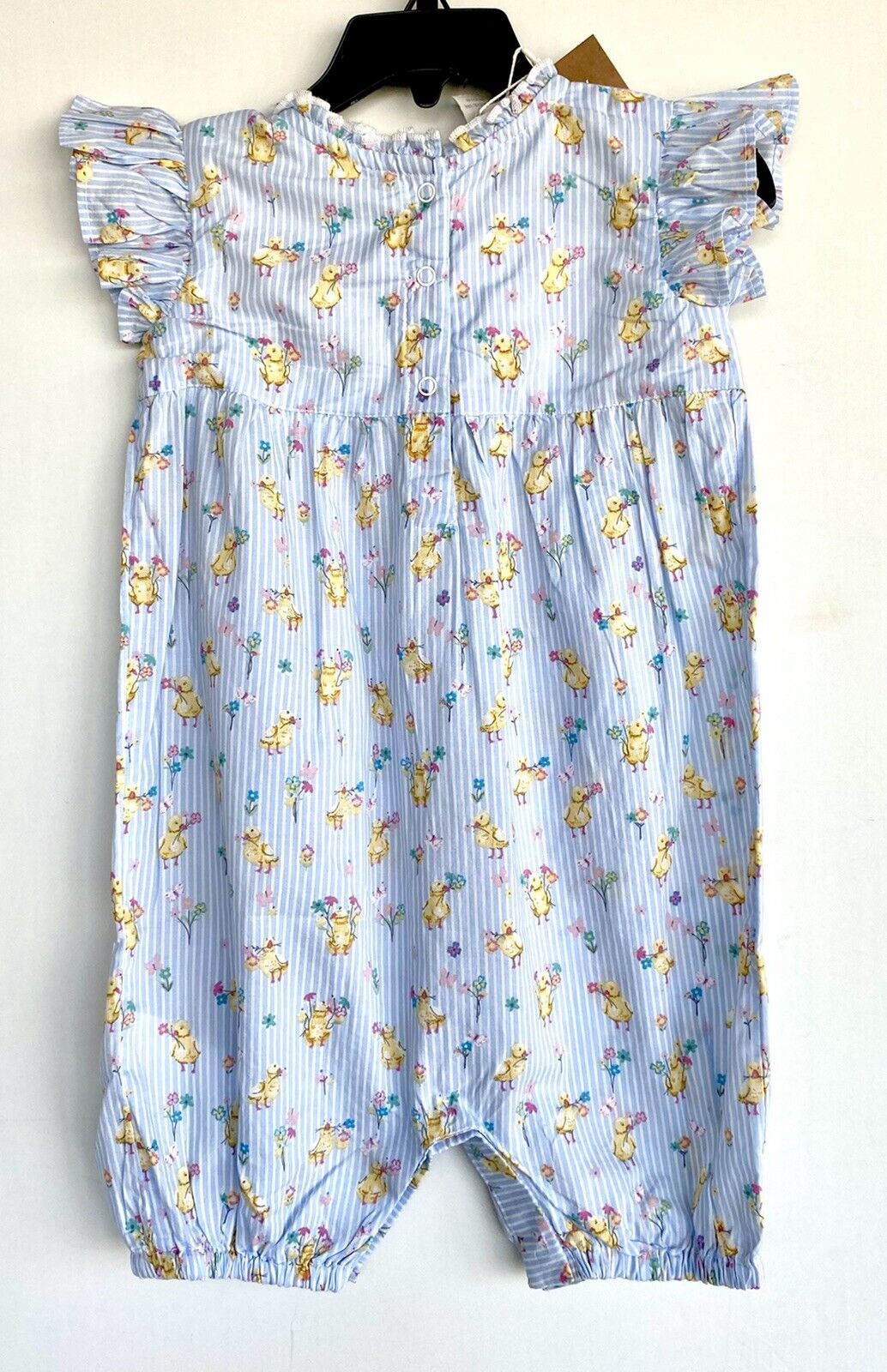 Monsoon London Chick Blue Stripe Romper 12-18 M Price $35