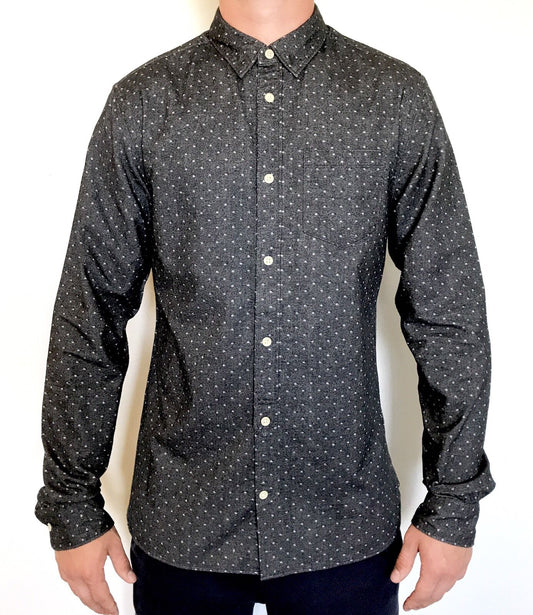 AllSaints Cresco  Spot LS Shirt  Retail $178 NWT Price $78 All Saints XS