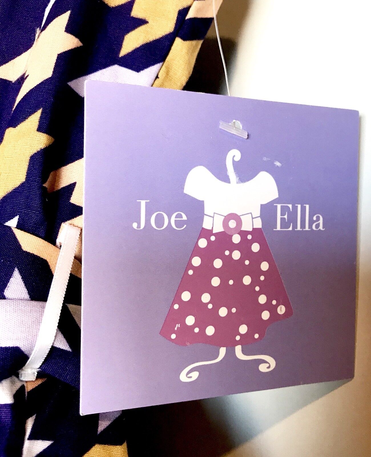 Joe Ella Houndstooth Full Skirted Dress Age 5 NWT Retails $76 Price $36