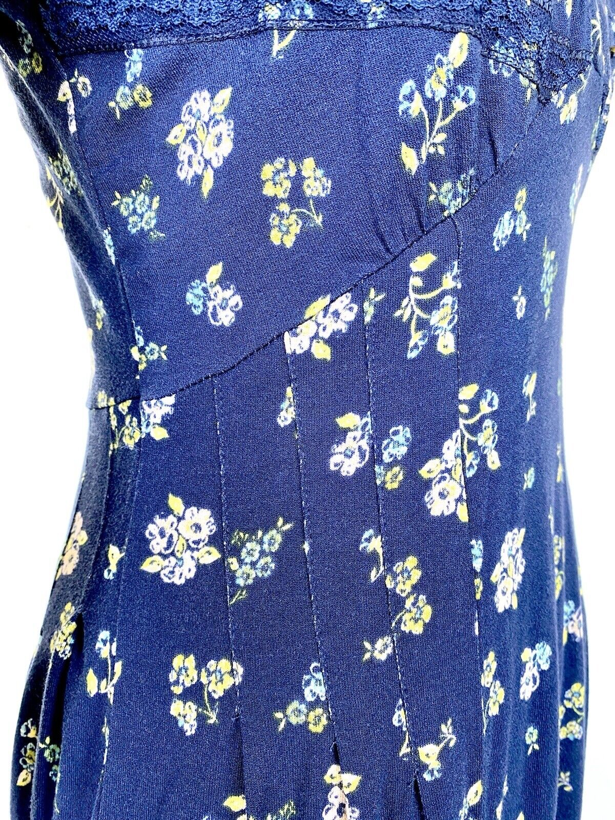 Free People Floral Collared Dress Sz XS Retail $128 Price $76.80 NWT Stretch