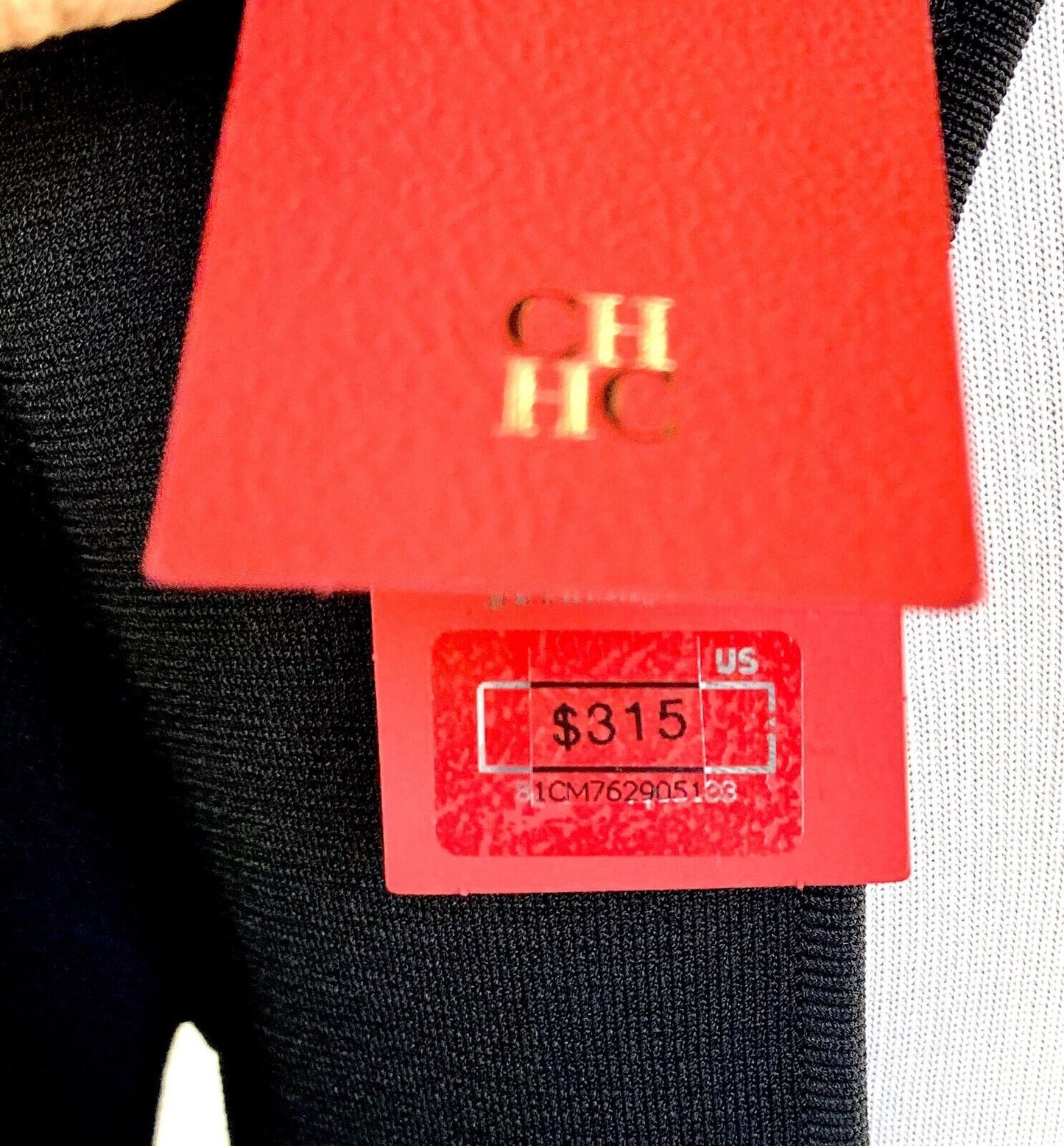 Carolina Herrera Diamanté Bead Keyhole Back Top NWT Retail $315 Price $194 XS