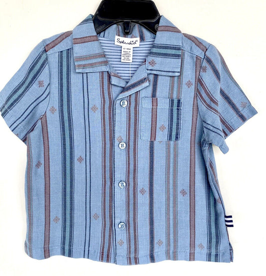 Splendid Soft Linen Mix Shirt. Retail $32 Price $22 NWT 12-18 Months Free Ship