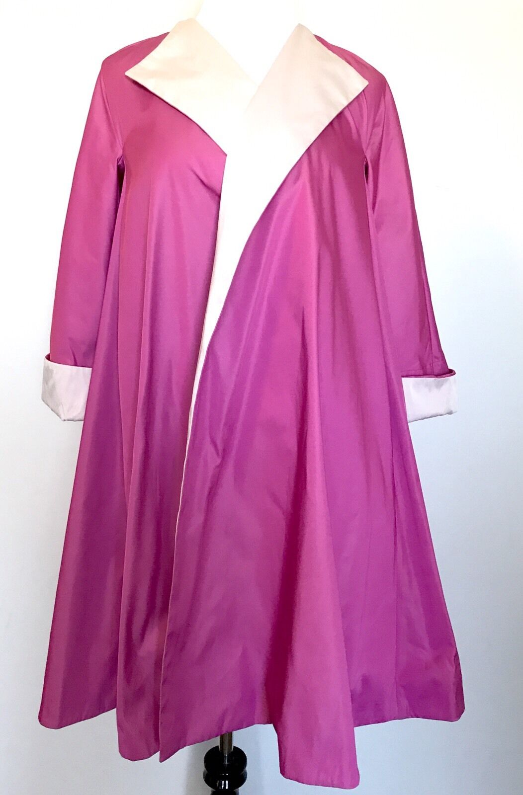 Carolina Herrera Pink Wrap Coat Retails $1,145 NWT Price $299 Size XXS