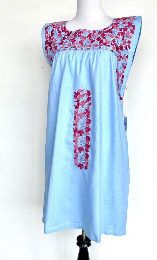 J Marie embroidered Raelyn Dress size S Retail $116 Price $65 Cotton Linen Mix